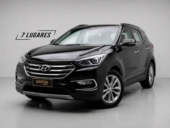 HYUNDAI SANTA FÉ 3.3 MPFI 4X4 7 LUGARES V6 270CV GASOLINA 4P AUTOMÁTICO HYUNDAI SANTA FÉ 3.3 MPFI 4X4 7 LUGARES V6 270CV GASOLINA 4P AUTOMÁTICO